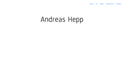 Desktop Screenshot of andreas-hepp.name